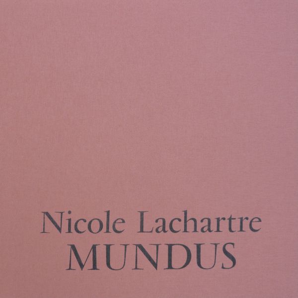 NICOLE LACHARTRE / MUNDUS (3LP SET)