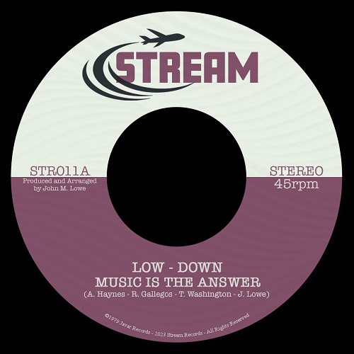 LOW - DOWN / MUSIC IS THE ANSWER / SOMEBODY (7")