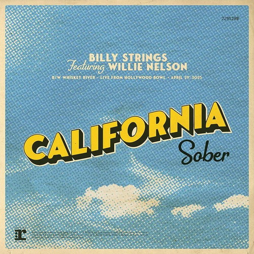 BILLY STRINGS / CALIFORNIA SOBER (FEAT. WILLIE NELSON) [LP] (GREEN VINYL, LIMITED, INDIE-EXCLUSIVE)