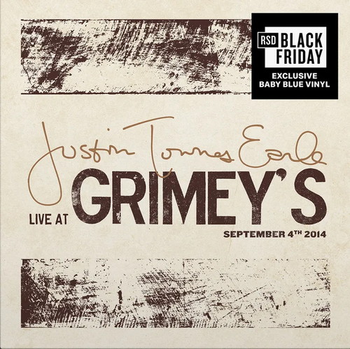 JUSTIN TOWNES EARLE / LIVE AT GRIMEY'S [12''] (BABY BLUE VINYL, LIMITED, INDIE-EXCLUSIVE)