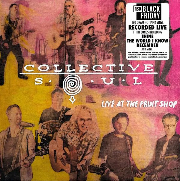 COLLECTIVE SOUL / コレクティヴ・ソウル / LIVE AT THE PRINT SHOP [LP] (HOT PINK VINYL, LIMITED, INDIE-EXCLUSIVE)