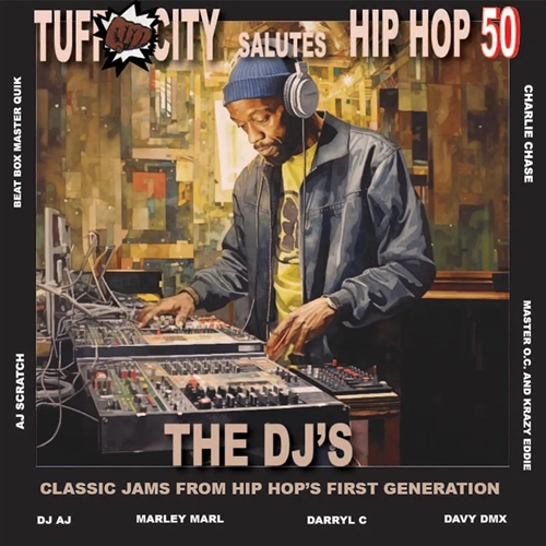 V.A. (TUFF CITY SALUTES HIP HOP 50) / TUFF CITY SALUTES HIP HOP 50: THE DJ JAMS "LP+7" (HALF RED/HALF BLUE VINYL, LIMITED, INDIE-EXCLUSIVE)