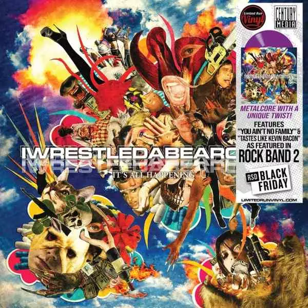 IWRESTLEDABEARONCE / アイレッスルドアベアーワンス / IT'S ALL HAPPENING [LP] (POSTER, LYRIC INSERT, LIMITED, INDIE-EXCLUSIVE)