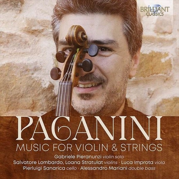 GABRIELE PIERANUNZI / ガブリエーレ・ピエラヌンツィ / PAGANINI:MUSIC FOR VIOLIN&STRINGS