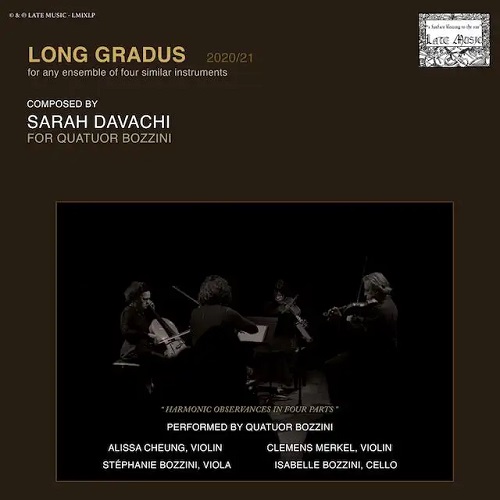 SARAH DAVACHI / サラ・ダヴァチー / LONG GRADUS (LP)