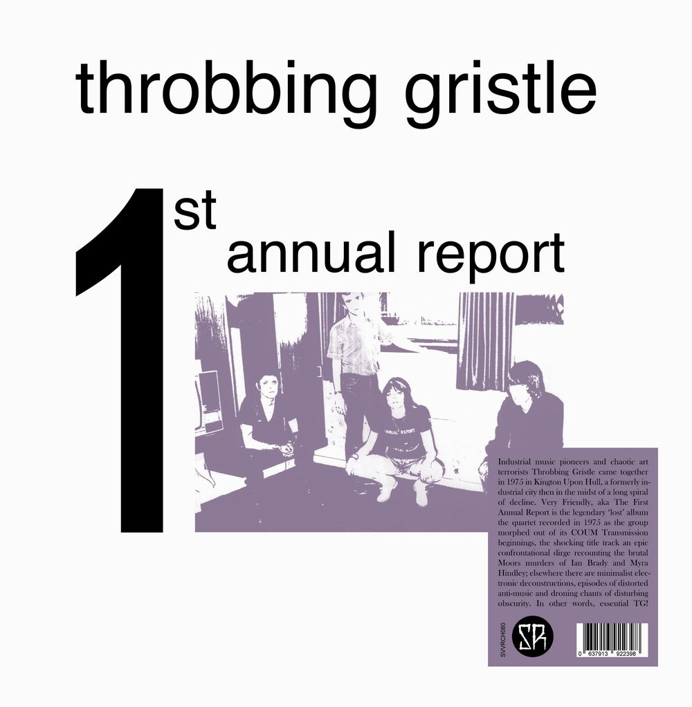 THROBBING GRISTLE / スロッビング・グリッスル / 1ST ANNUAL REPORT