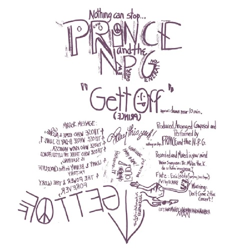 PRINCE & THE NEW POWER GENERATION / プリンス&ニュー・パワー・ジェネレーション / GETT OFF [12"] (ONE-SIDED, LIMITED, INDIE-EXCLUSIVE) (US盤)