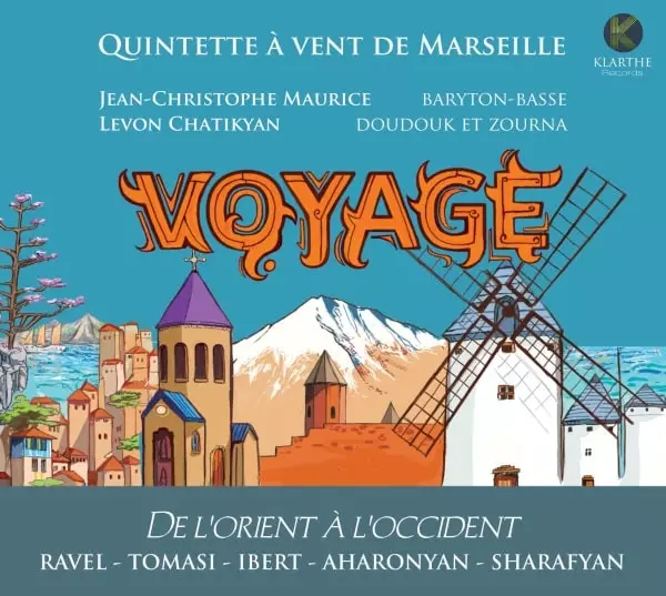 QUINTETTE A VENT DE MARSEISSE / マルセイユ木管五重奏団 / VOYAGE - RAVEL/TOMASI/IBERT