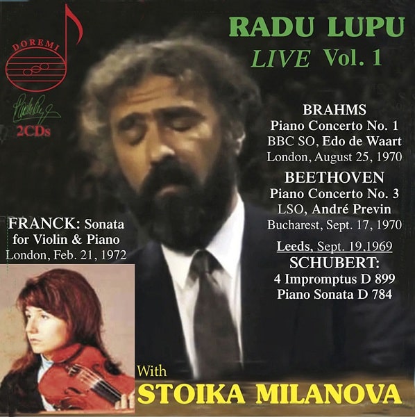 RADU LUPU / ラドゥ・ルプー / LIVE VOL.1 WITH S.MILANOV