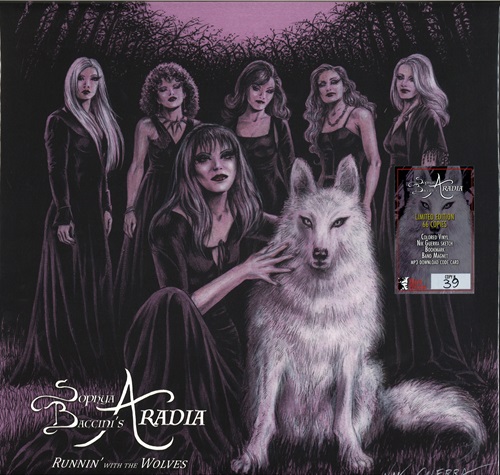 SOPHYA BACCINI'S ARADIA / RUNNIN' WITH THE WOLVES: 66 COPIES LIMITED SPLATTER COLOR VINYL