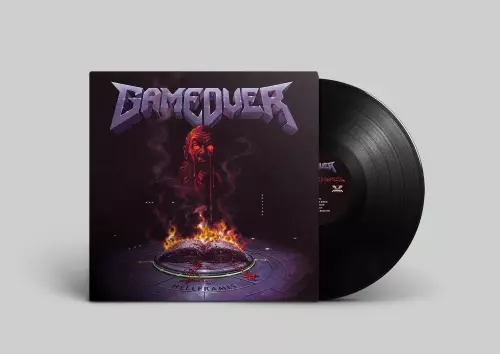 HELLFRAMES<BLACK VINYL>/GAME OVER/ゲーム・オーバー/限定300。輸入