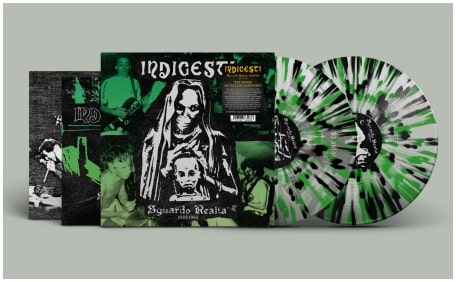 INDIGESTI / インディジェスティ / SGUARDO REALTA 1982-1983 (LP/DIEHARD CLEAR VINYL WITH GREEN AND BLACK SPLATTERING)