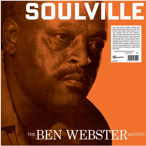 BEN WEBSTER / ベン・ウェブスター / Soulville(LP/CLEAR VINYL)