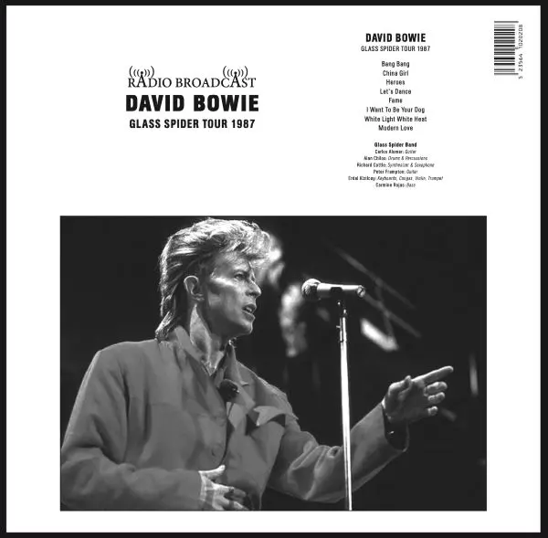 GLASS SPIDER TOUR 1987 (LP)/DAVID BOWIE/デヴィッド・ボウイ/87年