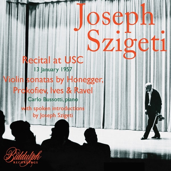 JOSEPH SZIGETI / ヨーゼフ・シゲティ / RECITAL AT USC