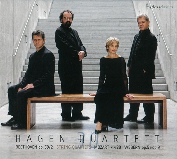 HAGEN QUARTETT / ハーゲン四重奏団 / BEETHOVEN / MOZART / WEBERN:STRING QUARTET