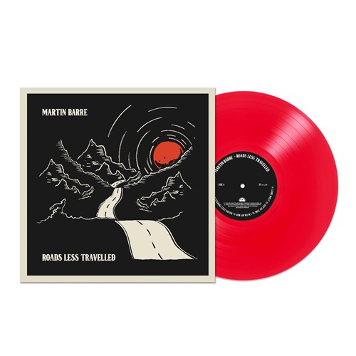 MARTIN BARRE / マーティン・バレ / ROADS LESS TRAVELLED: LIMITED RED COLOR VINYL