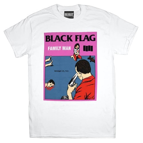 BLACK FLAG / ブラックフラッグ / L/FAMILY MAN T-SHIRT