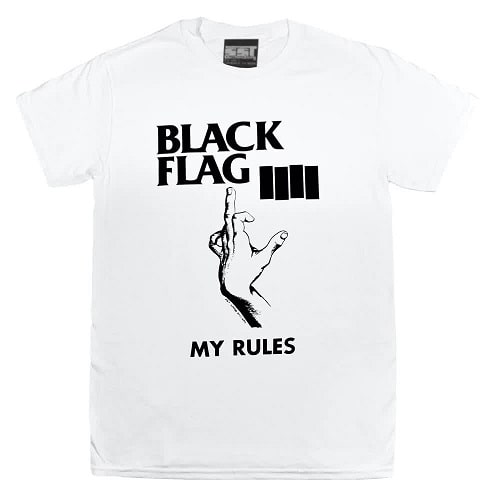 BLACK FLAG / ブラックフラッグ / L/MY RULES T-SHIRT