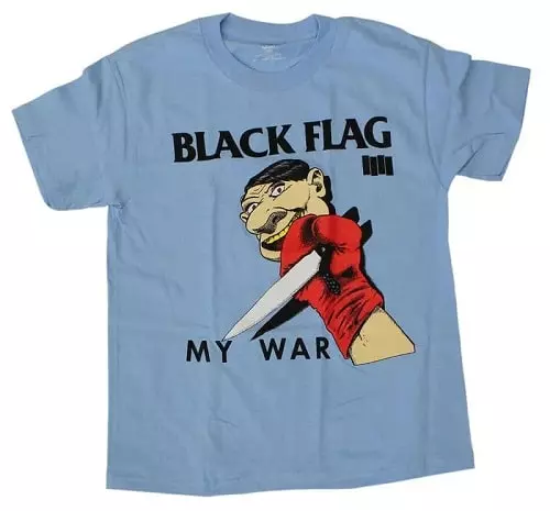 XL/MY WAR T-SHIRT (BLUE)/BLACK FLAG/ブラック・フラッグ｜PUNK