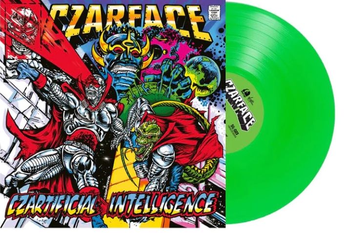 CZARFACE (INSPECTAH DECK + 7L & ESOTERIC) / CZARTIFICIAL INTELLIGENCE "LP"(TRANSPARENT GREEN)