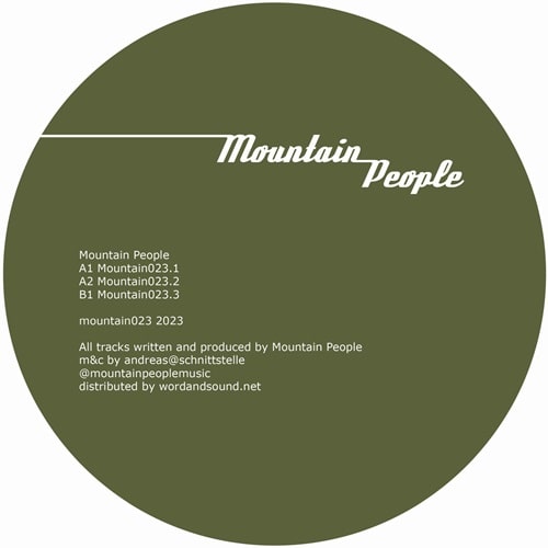 MOUNTAIN PEOPLE / MOUNTAIN023
