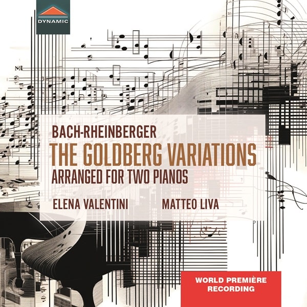 MATTEO LIVA / マッテオ・リーヴァ / BACH,RHEINBERGER:GOLDBERG VARIATIONS ARRANGED FOR TWO PIANOS