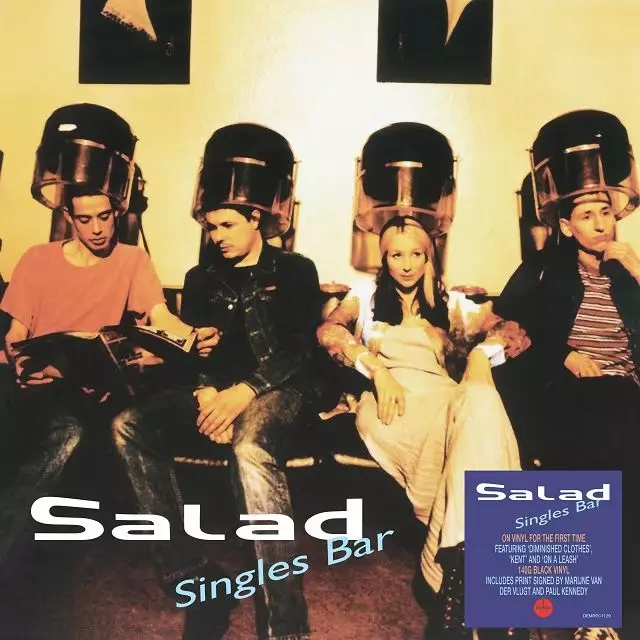 【予約情報】SALAD 元MTV VJのMARIJNE VAN DER VLUGT率いるBRIT POPバンドのシングルコンピが初アナログ化