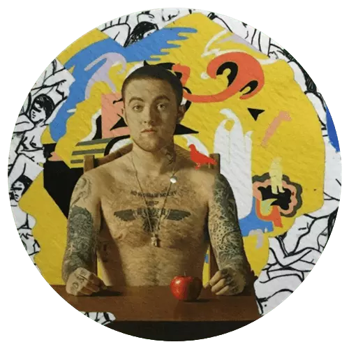 MAC MILLER / マック・ミラー / Collage - Single Slipmat