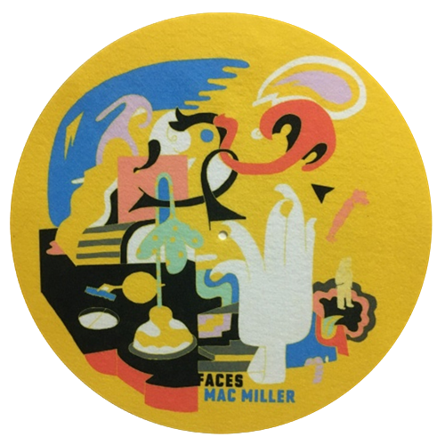 MAC MILLER / マック・ミラー / FACES - SINGLE SLIPMAT