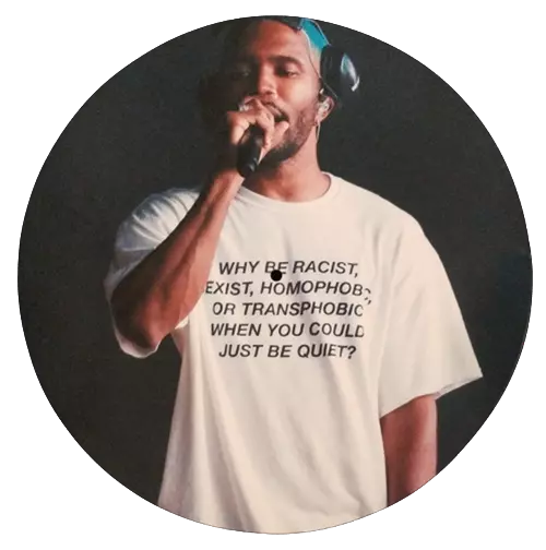FRANK OCEAN / フランク・オーシャン / Why Be Racist... - Single Slipmat