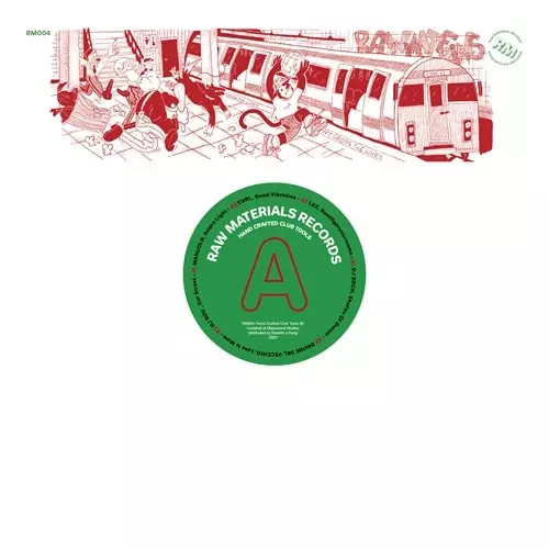 V.A. (RAW MATERIALS) / HAND CRAFTED CLUB TOOLS VOL. 2 EP