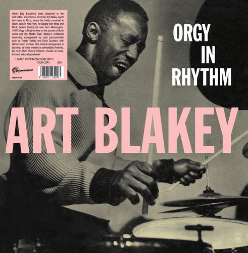ART BLAKEY / アート・ブレイキー / ORGY IN RHYTHM(CLEAR VINYL)