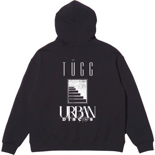 URBAN DISCOS / URBAN DISCOS×TUGG pullover hoodie <M>