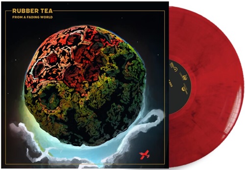 RUBBER TEA / FROM A FADING WORLD: LIMITED RED/BLACK MARBLE COLOR VINYL