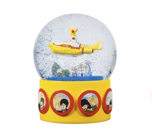 THE BEATLES (YELLOW SUBMARINE) BOXED SNOW GLOBE (65MM