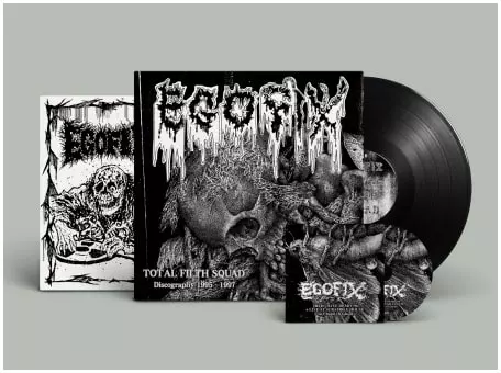 TOTAL FILTH SQUAD - DISCOGRAPHY 1995-1997 (LP+CD/DIEHARD SILVER