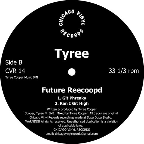 TYREE COOPER / タイリー・クーパー / FUTURE RECOOPED