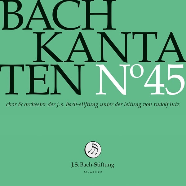 RUDOLF LUTZ / ルドルフ・ルッツ / BACH:KANTATEN NO.45