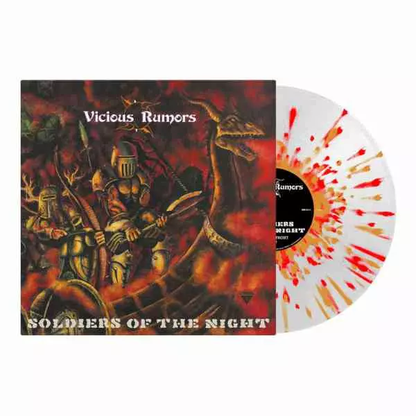 VICIOUS RUMORS / ヴィシャス・ルーマーズ / SOLDIERS OF THE NIGHT<SPLATTER VINYL>