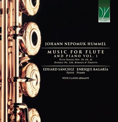 EDUARD SANCHEZ / エドゥアルド・サンチェス / HUMMEL:MUSIC FOR FLUTE & PIANO VOL.1