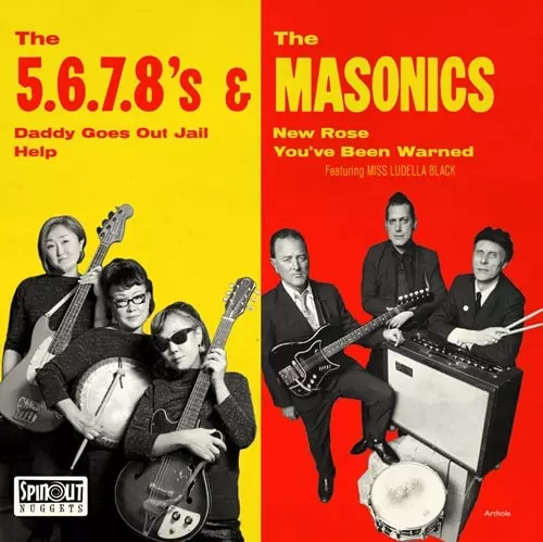 5.6.7.8.'S & MASONICS / JAPAN TOUR (7")