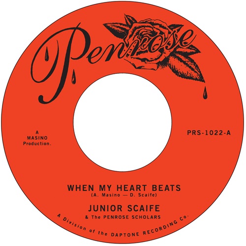 JUNIOR SCAIFE / WHEN MY HEART BEATS / MOMENT TO MOMENT (7")