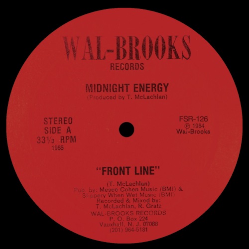 MIDNIGHT ENERGY / FRONT LINE / SAVING ALL MY LOVE (12")