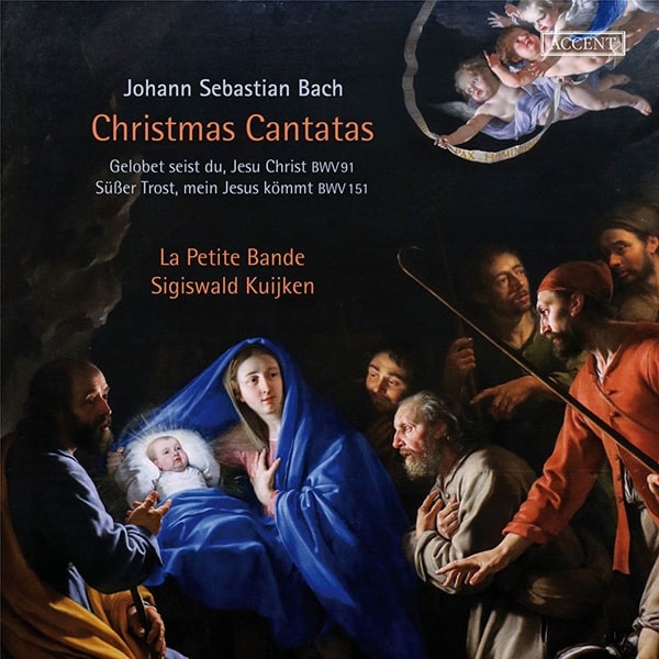 SIGISWALD KUIJKEN / シギスヴァルト・クイケン / BACH:CHRISTMAS CANTATAS(LP)