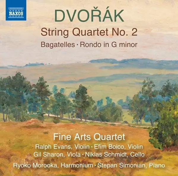 FINE ARTS QUARTET / ファイン・アーツ四重奏団 / DVORAK:STRING QUARTET NO.2