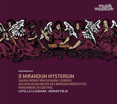 MARIAN POLIN / マリアン・ポリン / LEGRENZI:O MIRANDUM MYSTERIUM - SACRED WORKS