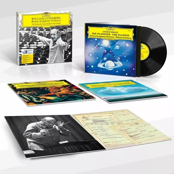 WILLIAM STEINBERG / ウィリアム・スタインバーグ / DEUTSCHE GRAMMOPHON RECORDINGS HOLST/R.STRAUSS/HINDEMITH(3LP)