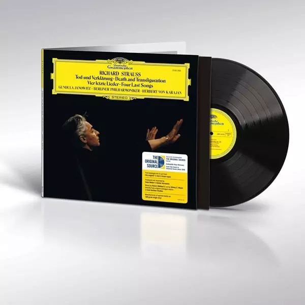 HERBERT VON KARAJAN / ヘルベルト・フォン・カラヤン / R.STRAUSS:TOD UND VERKLARUNG/VIER LETZTE LIEDER(LP)