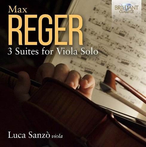 LUCA SANZO / ルーカ・サンツォ / REGER:3 SUITES FOR VIOLA SOLO